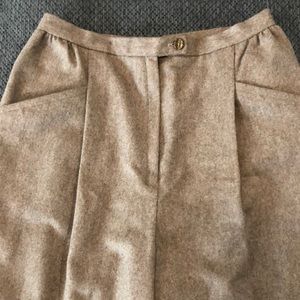 Halston III fully lined wool slacks.  Size 12
